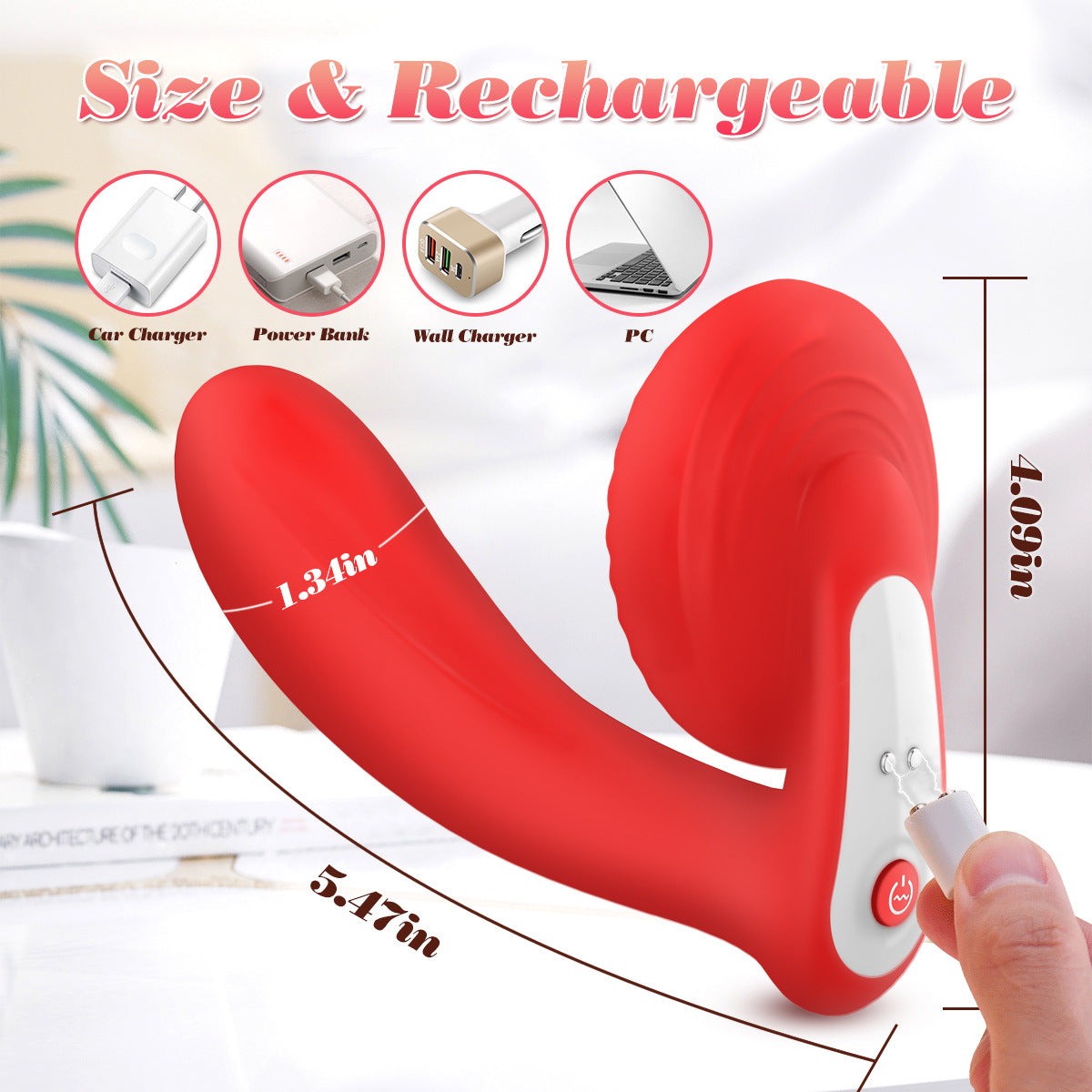 VELUXXA - App-controlled wearable vibrator